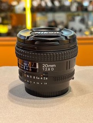 Nikon AF Nikkor 20mm F2.8 D 日本造工 廣角 淺景深 細支 造工扎實