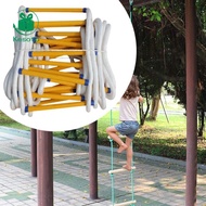 Kesoto 16ft Fire Escape Ladder Portable Sturdy Reusable for Engineering Office Home