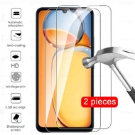 2 Pcs Full Cover Tempered Glass For Xiaomi Redmi 13C 4G Screen Protector Redmy Redme 13 C C13 Redmi1
