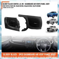 [W F S B] For 15-24 1Pair Dash Air Conditioner Vent Grille Assy- Replacement Parts(55660-KK060 55660