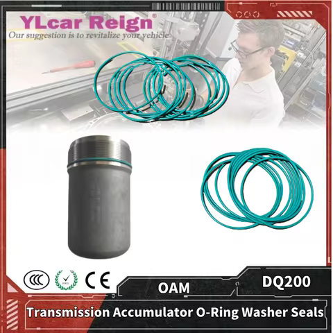 0AM DQ200 OAM Hight Quaulity DSG Auto Transmission Gearbox Accumulator the Gasket O-Ring Washer Seal