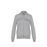 Converse Retro Chuck Full Zip Men's Hoodie - Light Retro Grey Heather