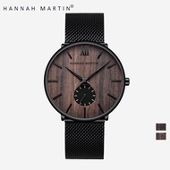 Jam Tangan Pria Sangat tipis Hannah Martin 100% Original korea fashion Cowok kado ulang tahun Jam an
