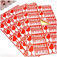 Fragile Sticker Fragile Label Warning Label 100PCS Fragile Sticker