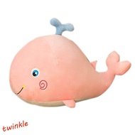 TWINKLE1 Whale Plush Toy Marine Life Plush Toy Cute Plushie Dolls Soft Whale Pillow Animal Dolls Car