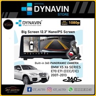 DYNAVIN 8 RAM 128 GB BMW X5 / X6 / E70 / E71 07-13 SERIES CCC/CIC (12.3") ANDROID PLAYER / DSP / 360