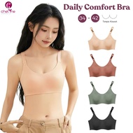 Chelyne Women's Bra 005 Daily Bra - Seamless Lycra Premium - BIG Size Bra 34/ 42 Cup C - Jumbo Bra