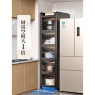 Kitchen Storage Rack Multi-layer Floor Gap Storage Cabinet Storage Cabinet Gap Storage Sideboard Cab
