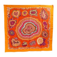 HERMES 絲質Scarf 90X90絲巾