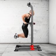 ZENOVA Pull Up Bar Dip Bar, Height Adjustable Dip Stand Multi-Function Strength Training Workout Equ