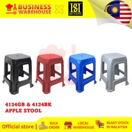 4134BK / 4134GB Apple Stool / High Quality Plastic Chair / Premium Kerusi Makan / Kerusi Plastik / D