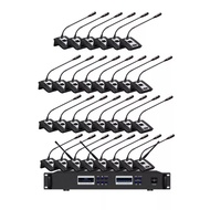 Digital Discussion System DDS6800 UHF Wireless Conference Microphone 30 Delegate