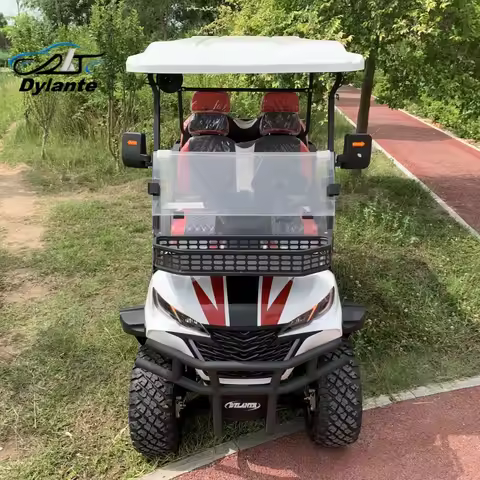 Wholesale 60V Electric Golf Cart Best New Model E 6 Seat Electric Street Legal Hunting Recreational 