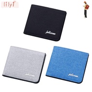 LILY Short Purse Canvas Men Business Coin Purse