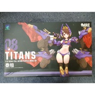 泰坦机娘 atk titans stag bettle kabuto emodel e model attack girl dimension studio 1/12