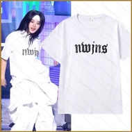 NewJeans MINJI HANNI DANIELLE Summer T-Shirt | Same Style Short Sleeve Top | Casual Fashion Tee S-5X