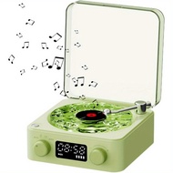 Retro Vinyl Record Player White Noise Bluetooth Turntable Speaker Portable Stereo Sleep Aid Wireless