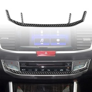 for Honda Accord 2014-2017 Car Air Conditioner Switch Frame Decoration Sticker Decal Cover Trim Auto