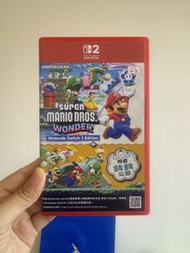 交換 賽車世界  Switch 2 Mario wonder bro u