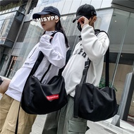 Ulzzang Korean Fashion Nylon Big Capacity Men Sling Bag Shoudler Bag Crossbody Bag Messenger Bag for Men