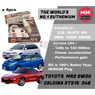 NGK Premium RX Spark Plug - Toyota MR2 SW20 Caldina ST215 ST246 2.0L 3SGTE Turbo DOHC 16V ( Year 198