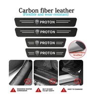 Carbon Fiber  Side Door Step Protector (4pcs per set)  Proton / Perodua Alza Axia Aruz myvi Bezza Viva