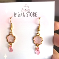 Resin earring earring - japan style earring - sakura earring