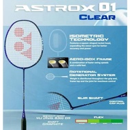 Raket YONEX ASTROX 01 RINGAN TALIAN PERCUMA (MAX 30LBS) 4U CLEAR FEEL Raket Badminton Raket Badminto