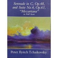 TCHAIKOVSKY Serenade in C Op.48, Suite No.4 Op.61 "Mozartiana" in Full Score (Free Shipping)