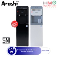 Dispenser Arashi Galon Bawah ABD 03 Panas Normal Bottom Load Dispenser Arashi ABD-03