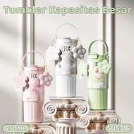 (750ML/26OZ) Tumbler Thermos SUS316 Stainless vacuum Portable Bottle Heat Resistant Bottle 12 Hours 