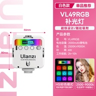 ไฟแฟลช RGB กระเป๋า Ulanzi VL49RGB ไฟ LED ขนาดเล็กแบบพกพาสำหรับถ่ายภาพในร่ม กล้อง DSLR วิดีโอถือได้ ส