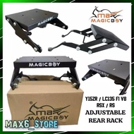 MAGIC BOY RACK LIPAT Y15 Y16 LC V2-V8 RS150 RSX LC135 MONORACK HEAVY DUTY REAR RACK CARRIER BELAKANG