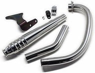 MOTOR ROCK MR-EX184U SR400/500 69 Megaphone New Full Exhaust Up