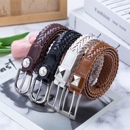 MI0 Belts Women's Braided Belts Women's Belts Versatile Pants Belts Thin Belts Fashion Trend Women's