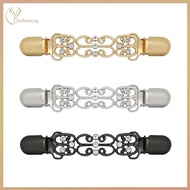 TERY 3 Pcs Sweater Clips Waist Cinch Clips Vintage Dress Clip Back Cinch Shawl Cardigan Collar Clip 