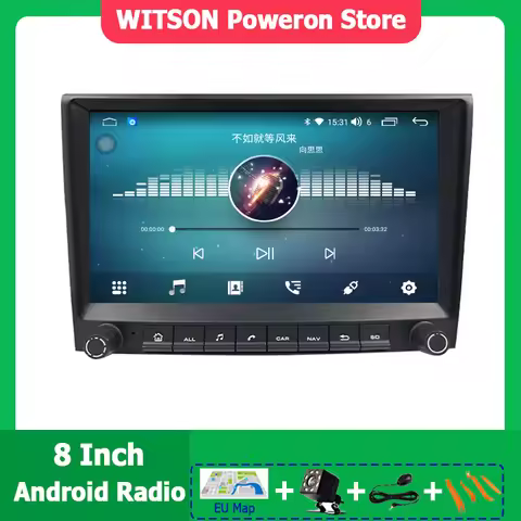 WITSON Radio Carplay Stereo For Porsche 911 997 Boxster (987)Cayman (987) 2005-2013 Auto Headunit OE