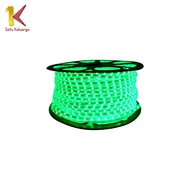 Satu Keluarga Lampu LED Strip Selang 5050 UK 10M 220V Fleksibel Waterproof C883 Lampu Neon Hias Warn