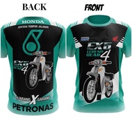 Honda Ex5 T Shirt Motor Jersey Sublimation T-shirt Ex5 Men Close Arms Oversize Jersey Ex5 New Design