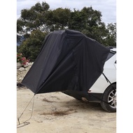 SUV Car Tail Extension Tent with Canopy Multifunctional Car Tail Canopy with Gauze Anti-mosquito MPV