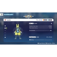 Pokemon Legends Z-A - 6IV Shiny Lucario