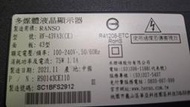 RANSO RF-43VA3(CE)面板不良零件機
