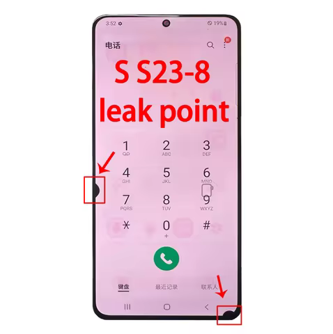 ONLY AMOLED Defects Screen No Frame Assembly For Samsung Galaxy S23 LCD S911 S911D S911B/DS Lcd Disp