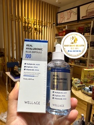 Serum HA tươi + B5 Wellage Rea Hyaluronic Blue Ampoule