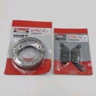 DRUM BRAKE PADS & DISPAD PACKAGE MIO SPORTY NEW MIO J SOUL GT 115 FINO CARBON MIO SMILE XRIDE 115 5M
