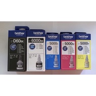 ORI BROTHER BT6000BK + BT-5000 CYAN + BT-5000 YELLOW + BT-5000 MAGENTA REFILL INK