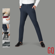 Perfect Stretch Light Chino™ กางเกงชิโน กางเกงดีดี ผ้ายืดเบาสบาย กางเกงขายาวสำหรับผู้ชาย สีเทาเข้ม (กางเกงชิโน่)