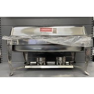 [ZIRAFAH] Stainless Steel Full Size Chafing Dish