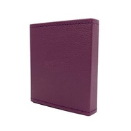 紫色皮革口罩收納盒【Mask-03】