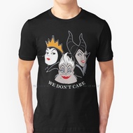 Villains T Shirt 100% Pure Cotton Villains Mermaid Ursula Evil Malevolent Dreamer 80s Movies Movies 